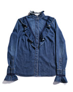 Stella McCartney/ Frill Designed Denim Shirt