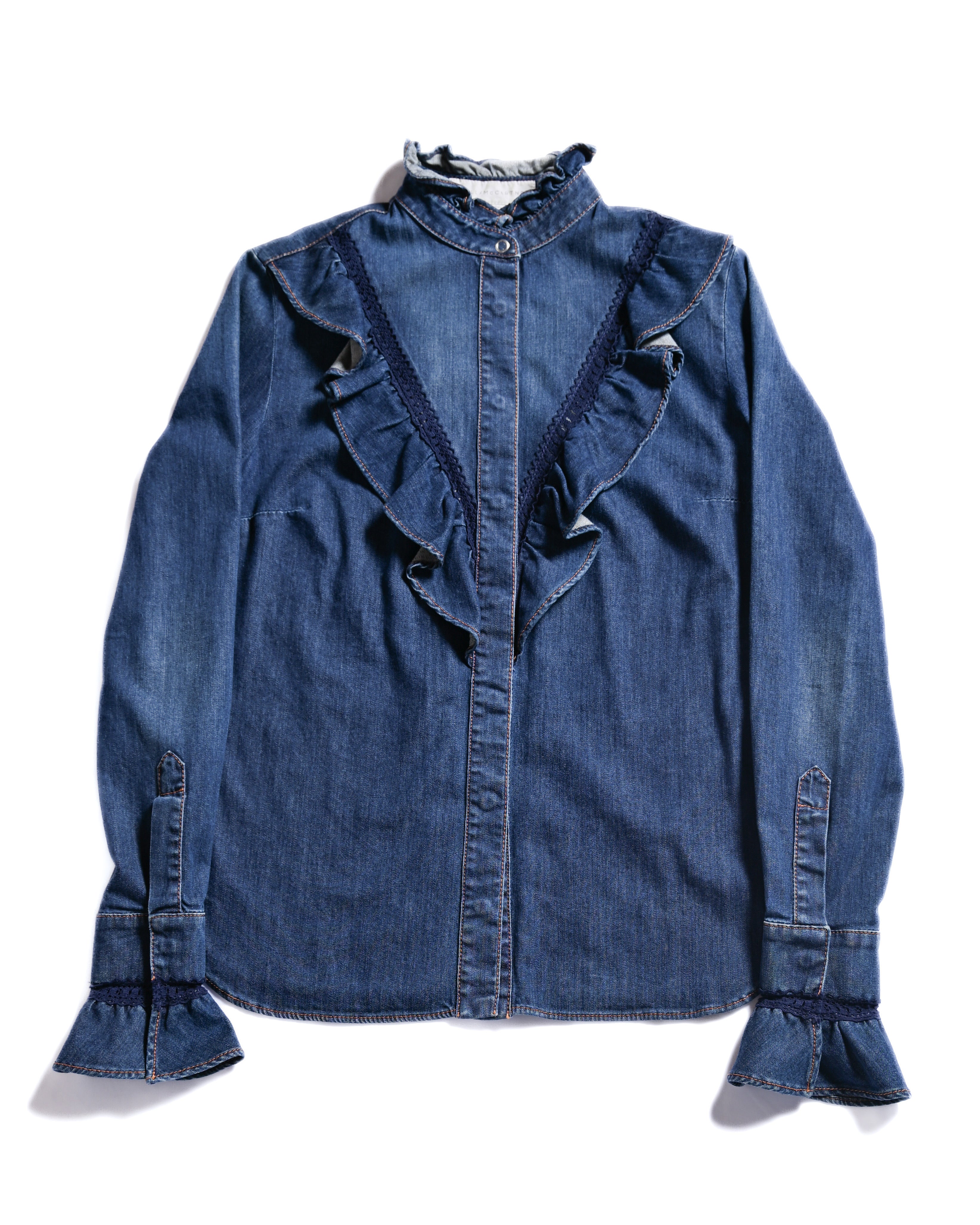 Stella McCartney/ Frill Designed Denim Shirt