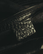 -SPECIAL- “GUCCI“ 90’s-00’s Structured frame gathered leather handbag