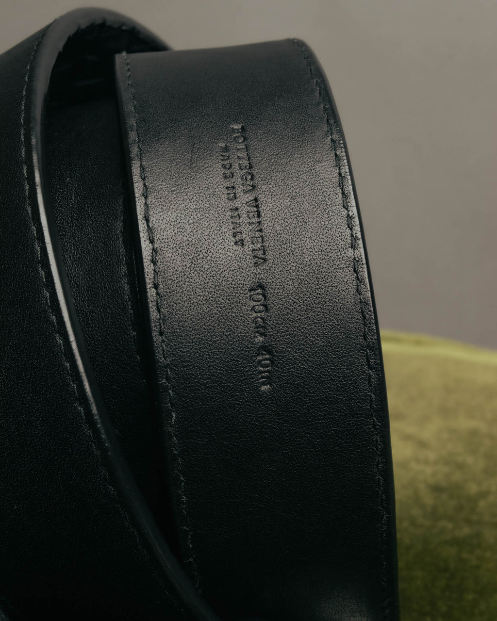 "BOTTEGA VENETA" 00's-10's Intrecciato leather belt