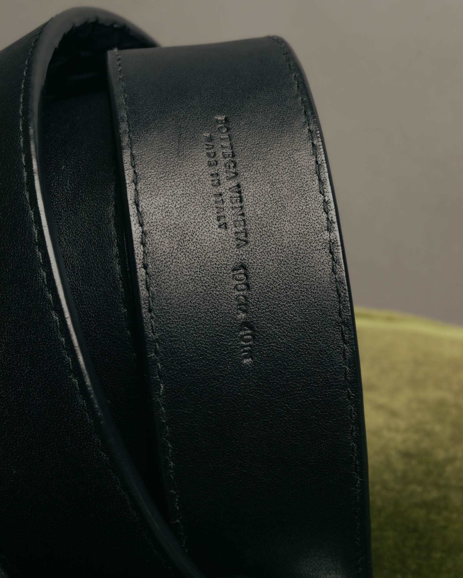 "BOTTEGA VENETA" 00's-10's Intrecciato leather belt