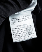 "HELMUT LANG" Leather lapel design, glossy jacket