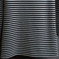 "T by Alexander Wang" Uniform striped ribbed knit pullover