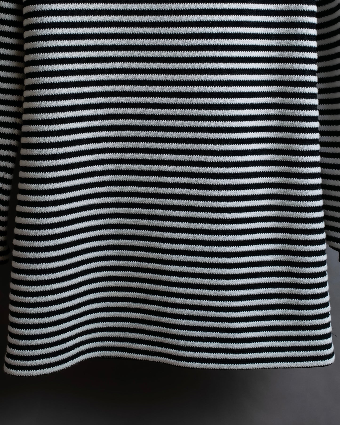 "T by Alexander Wang" Uniform striped ribbed knit pullover