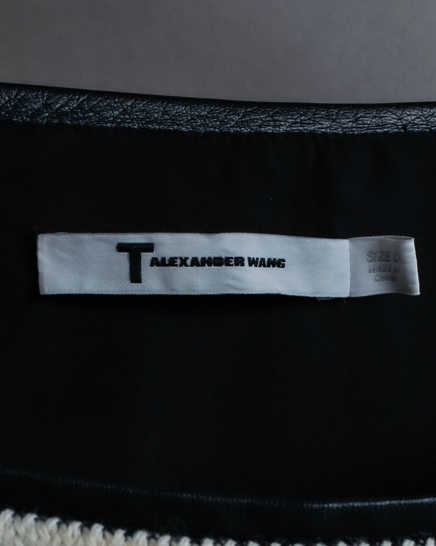 "T by Alexander Wang" Uniform striped ribbed knit pullover