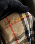 "Burberrys" Dark khaki belted trench coat