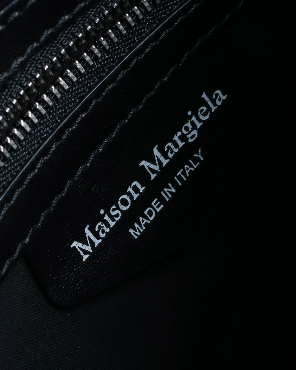 "MAISON MARGIELA" Glam Slam black one shoulder bag