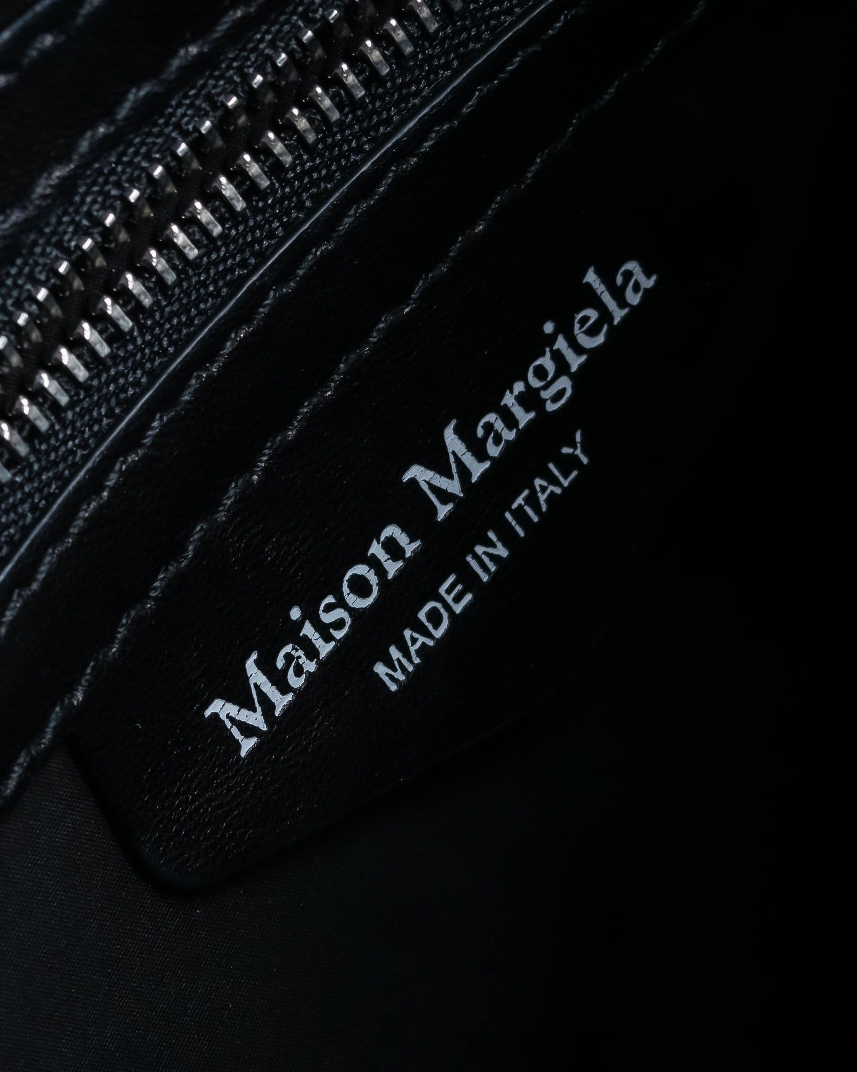"MAISON MARGIELA" Glam Slam black one shoulder bag