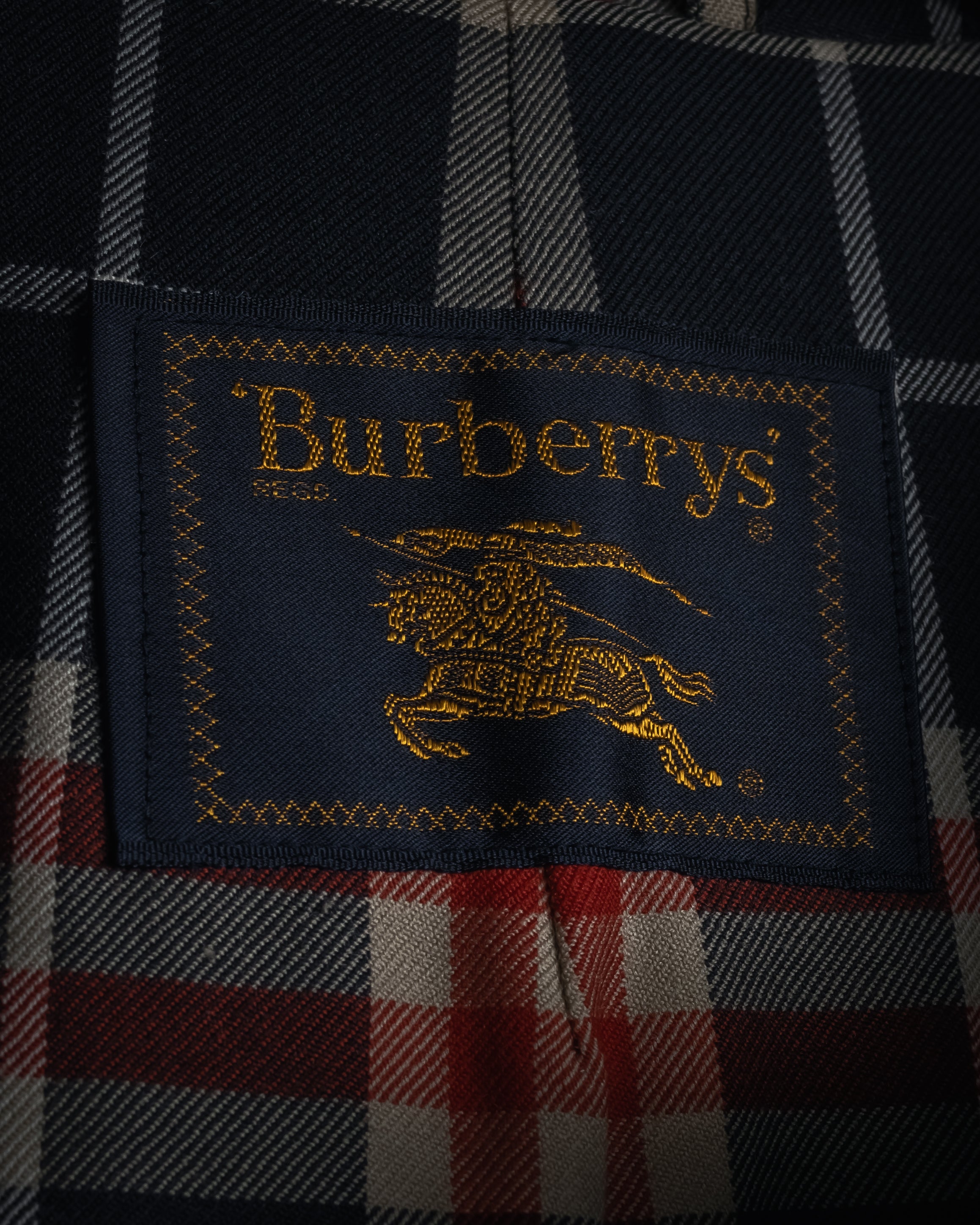 "Burberrys" 90’s heritage duffle coat with check-lined hood
