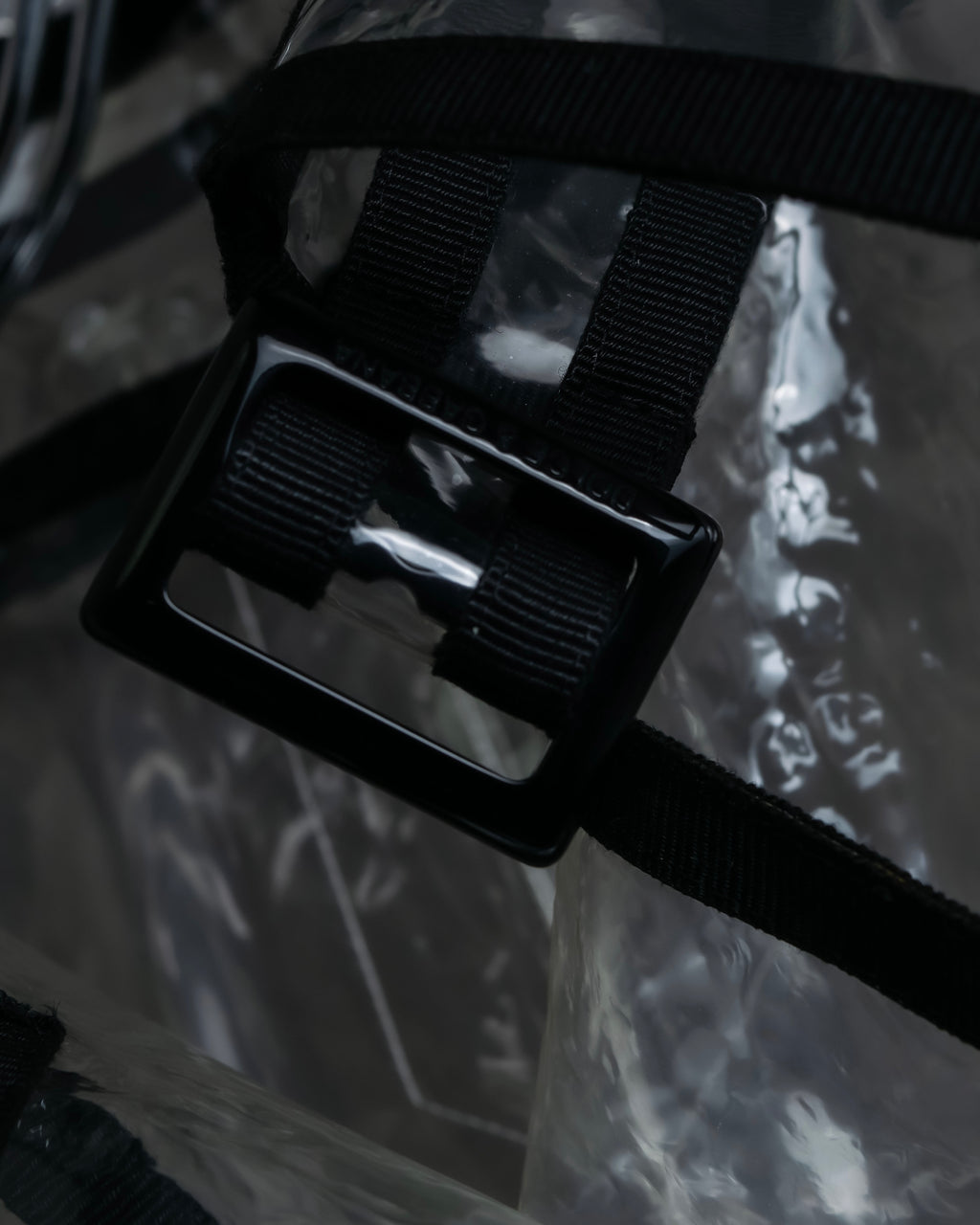 "DOLCE &amp; GABBANA" 23SS PVC material oversize trench coat