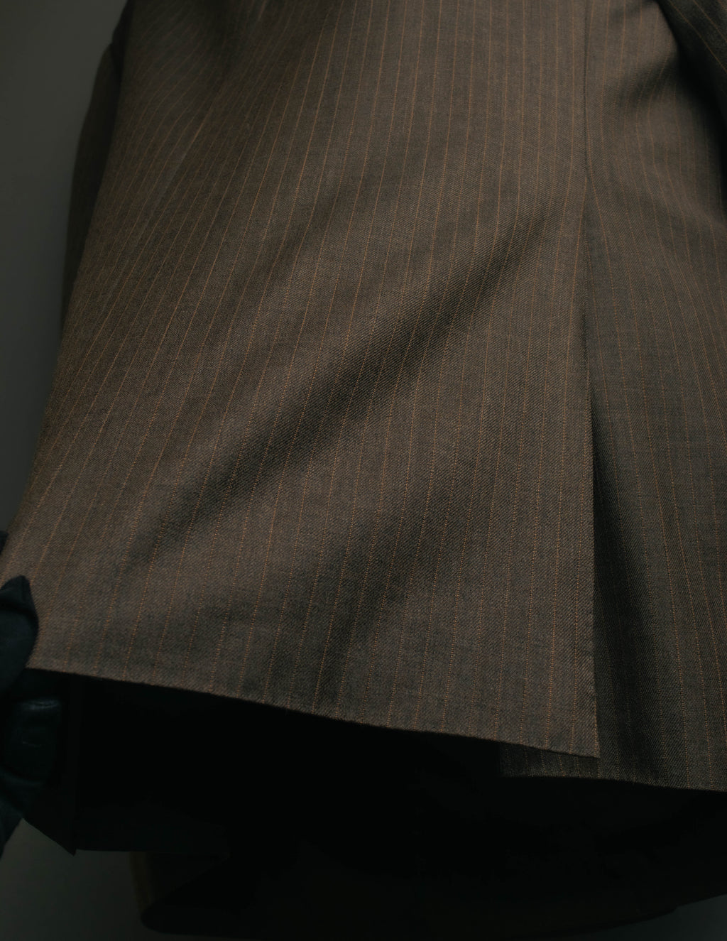 "BURBERRY LONDON" 00's-10's Classic striped double-breasted wool suit
