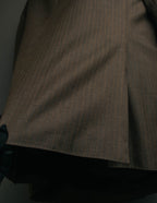 "BURBERRY LONDON" 00's-10's Classic striped double-breasted wool suit