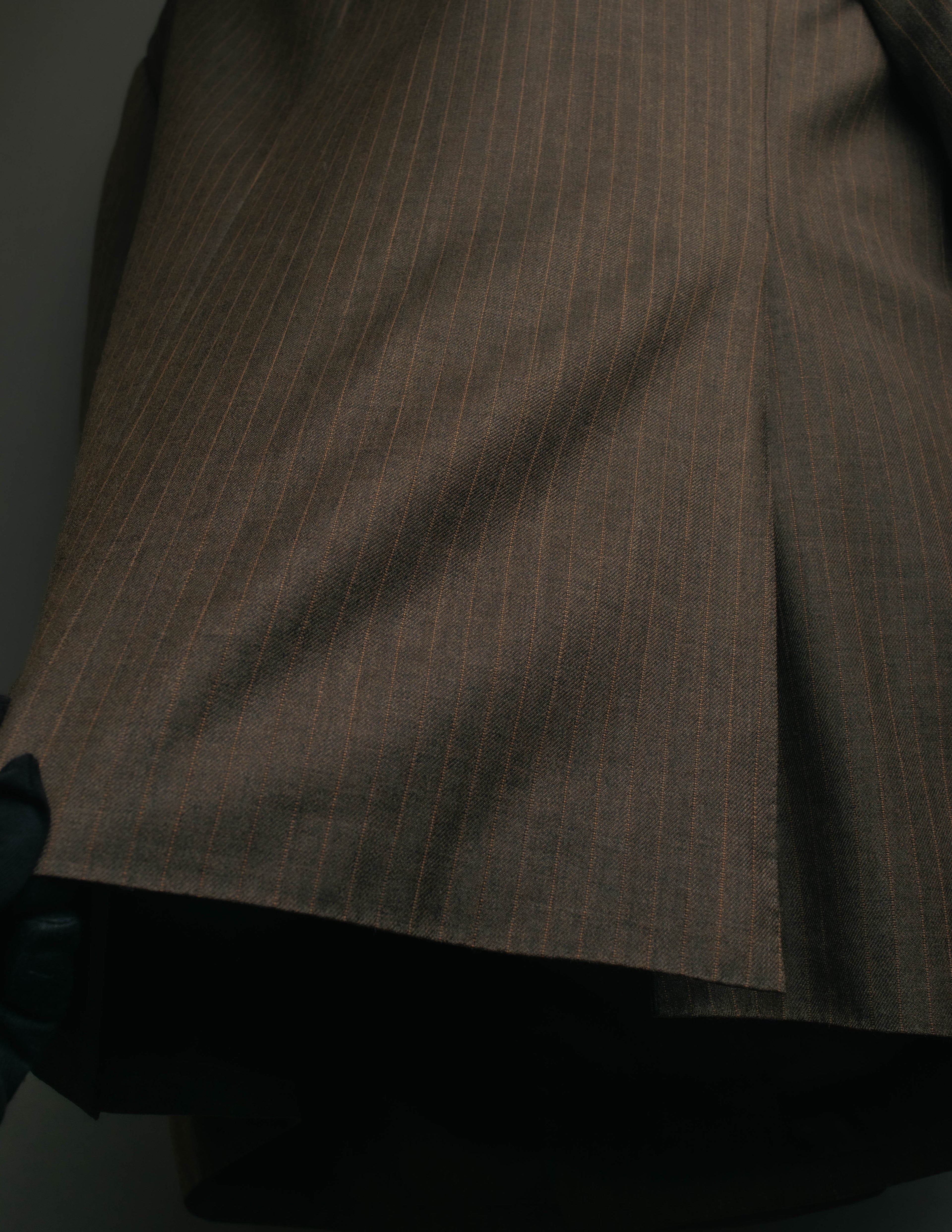 "BURBERRY LONDON" 00's-10's Classic striped double-breasted wool suit