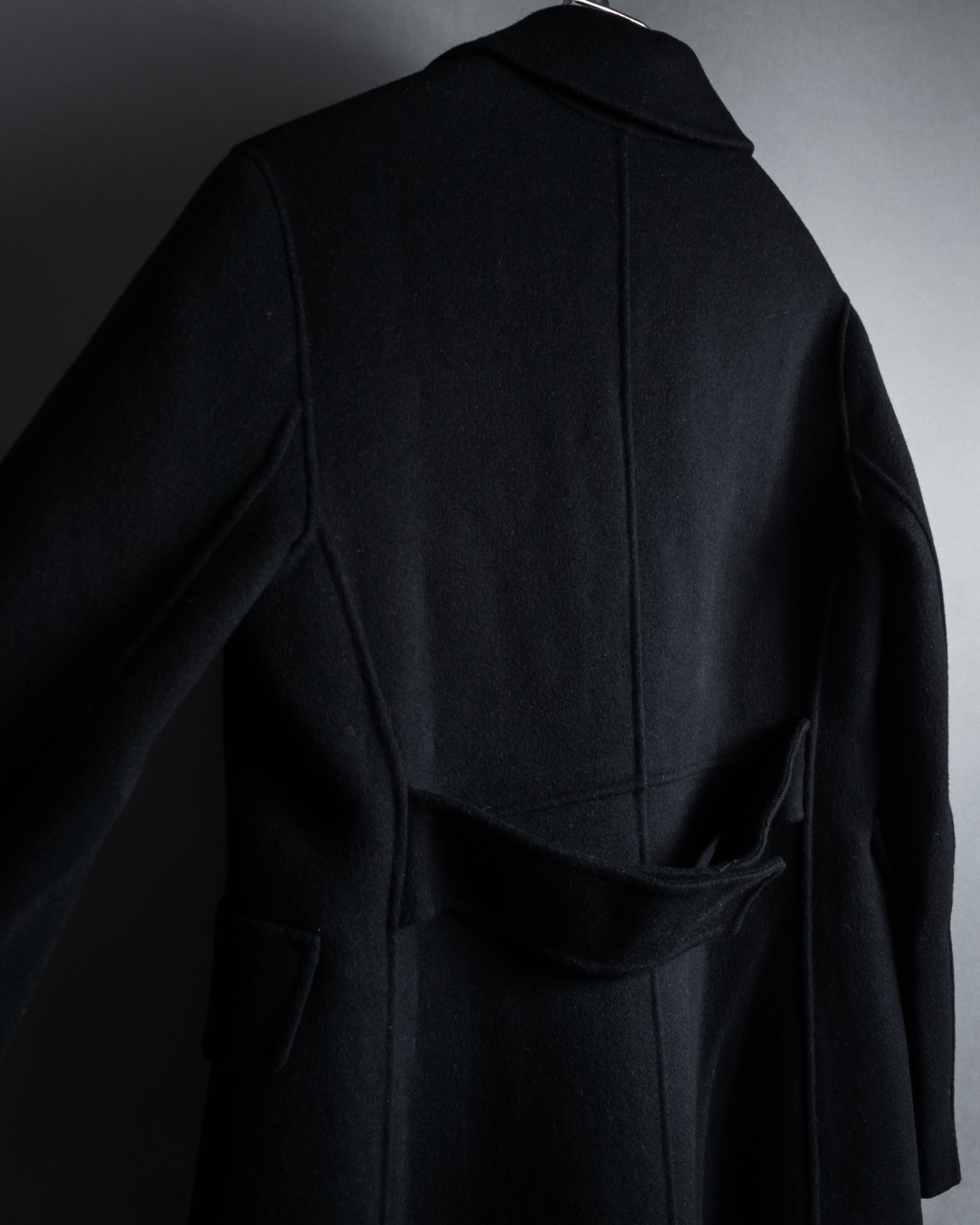 "S Max Mara" 21AW Structured double-breasted long chester coat