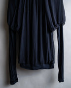 "CALVIN KLEIN" Layered sleeve gathered design pullover