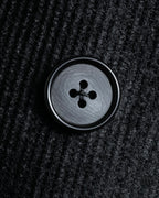 “Gianni Versace” 80’s-90’s Shadowed-texture tailored jacket