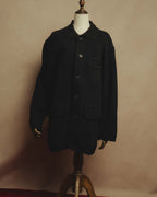 “Christian Dior MONSIEUR” 80’s-90’s Ribbed collar oversized wool field jacket