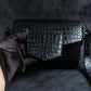 "DRIES VAN NOTTEN" Crocodile leather shoulder bag