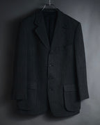 "VALENTINO GARAVANI BOUTIQUE"
Late 80’s - Early 90’s soft-structured birdseye wool tailored jacket