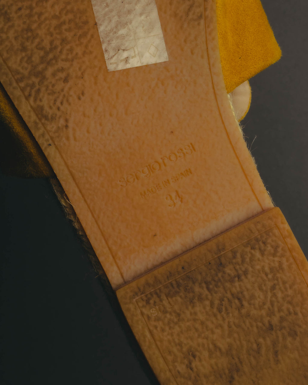 “Sergio Rossi” 2017-2023 suede sr1 espadrille slide sandals