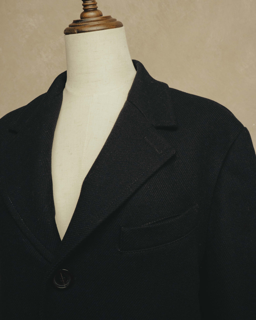 “MOSCHINO” 90’s-00’s wool cashmere tailored long coat