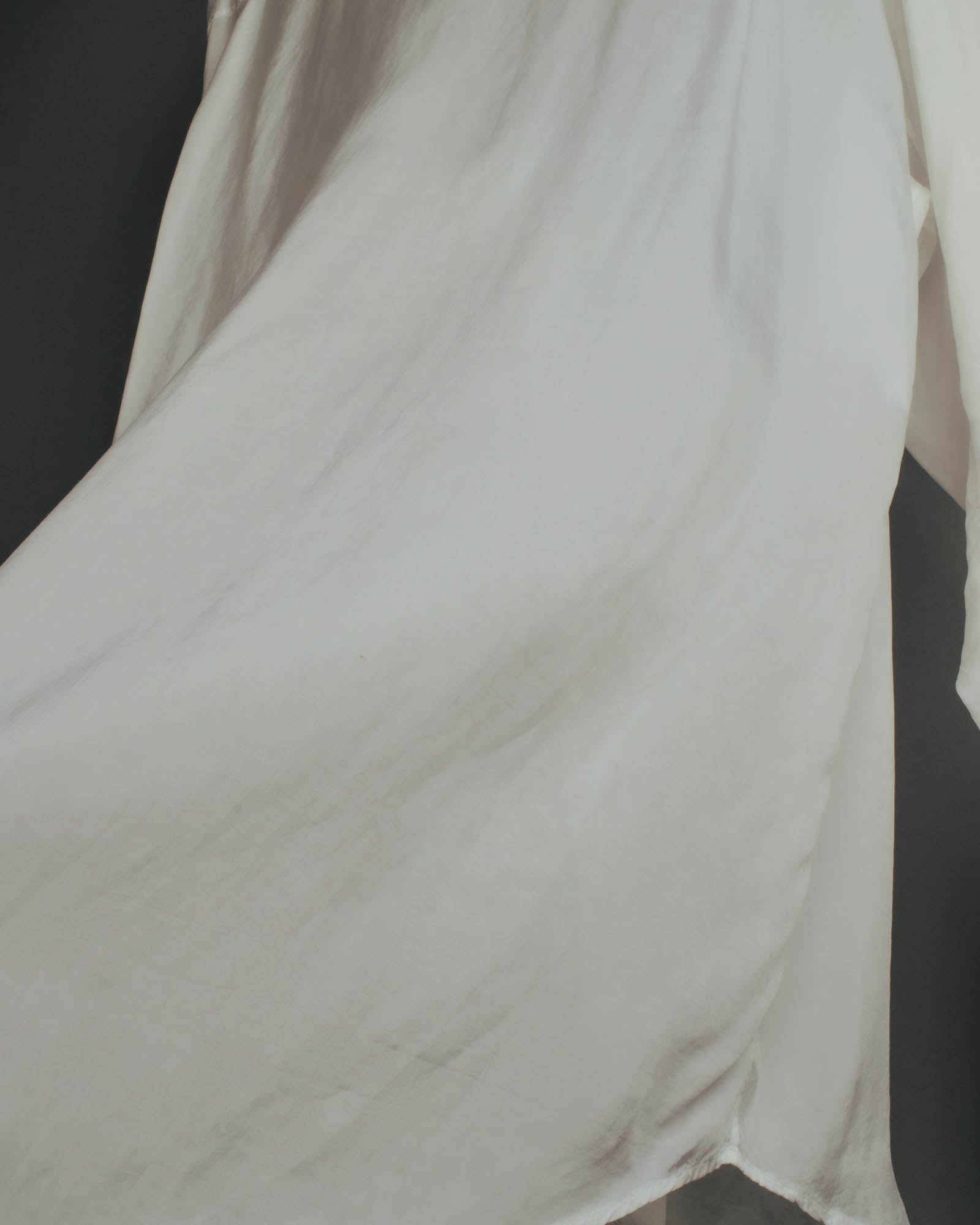 “Maison Margiela” 2018’s-20’s Cupro sheer white shirt