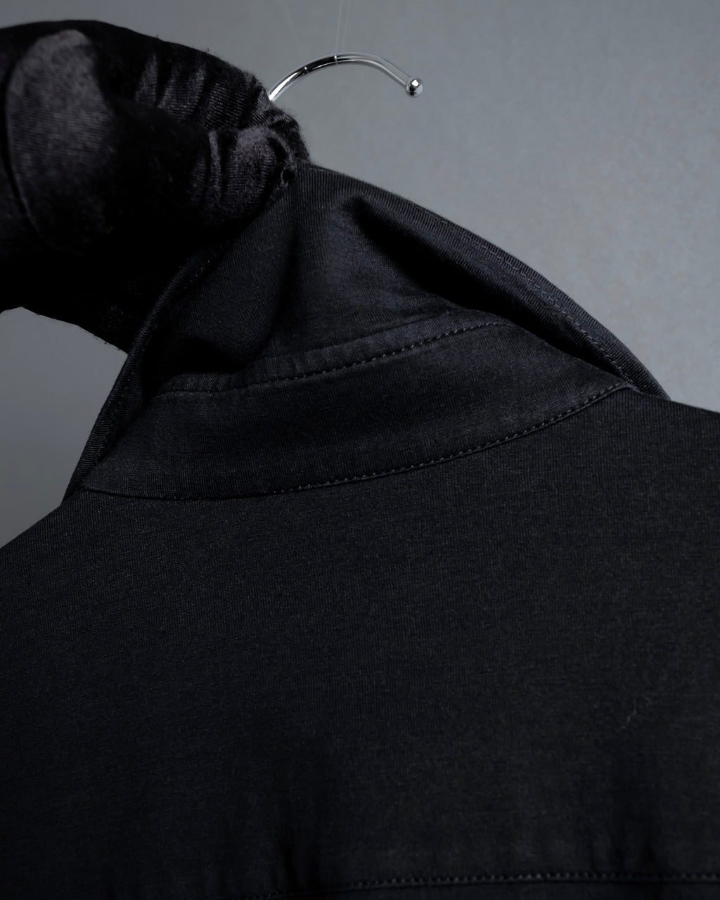 "FENDI" Pick stitch design fly front shirt