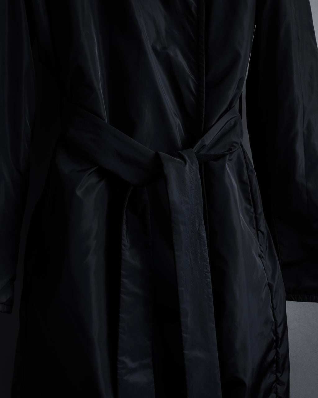 "Max Mara" Reversible belted collar coat