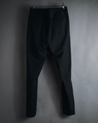 "Dior Homme" Chris Van Assche design satin lapel tuxedo set up