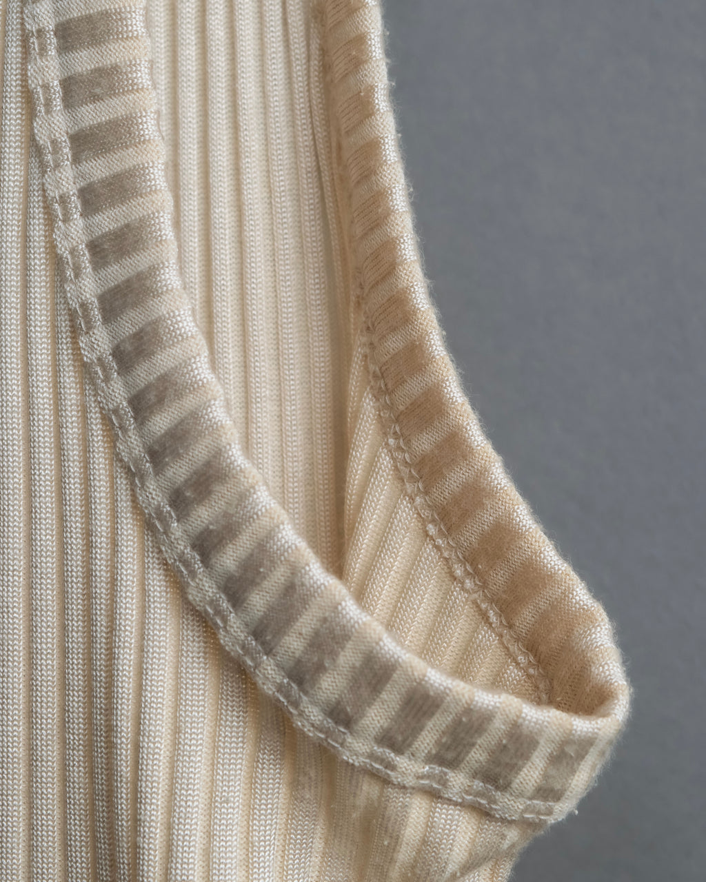 “Jean Paul Gautier” Double belted shoulder designed tank top