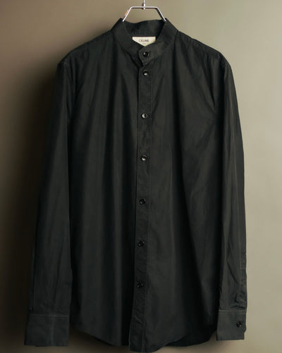 “CELINE” 2019-current Cotton band collar shirt