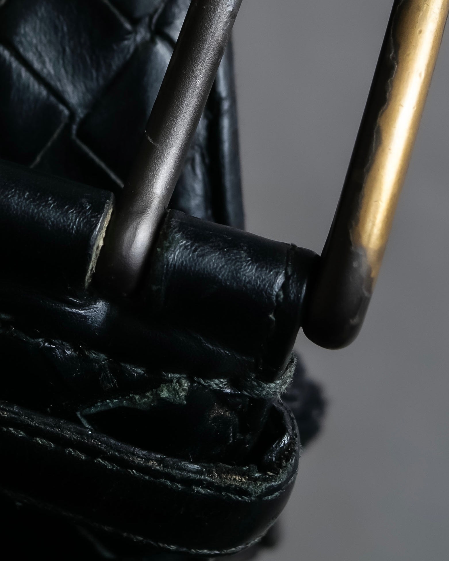 "BOTTEGA VENETA" Intrecciato leather belt