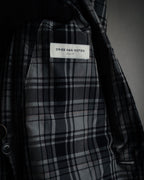"DRIES VAN NOTEN" 2012-2018 lightweight madras check tailored jacket