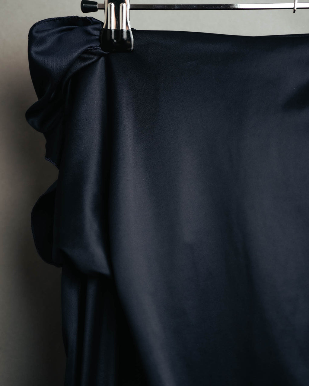 -SPECIAL– “Maison Martin Margiela” 12SS Draped satin maxi skirt