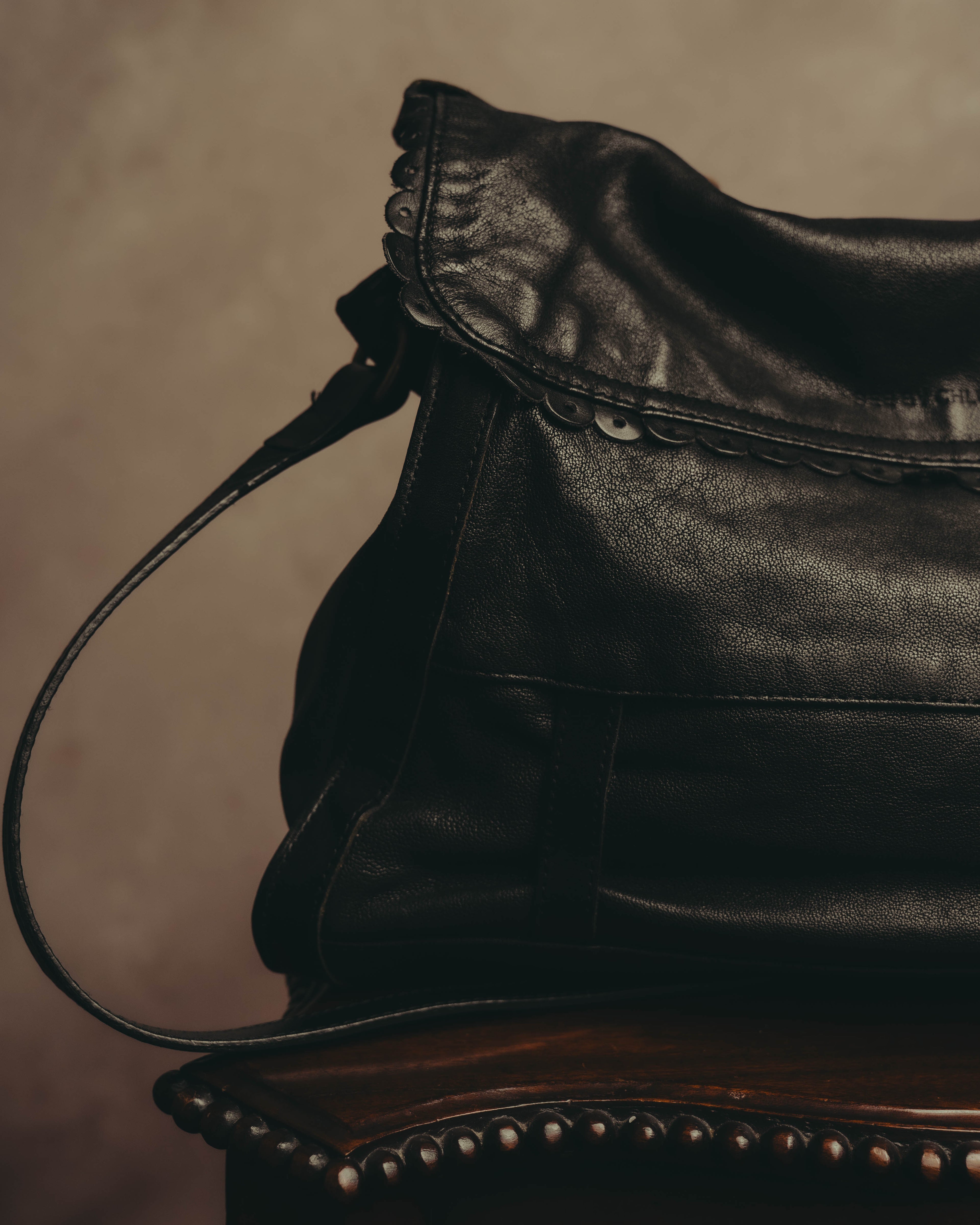 "SEE BY CHLOÉ" 00's-10's Soft black leather shoulder bag