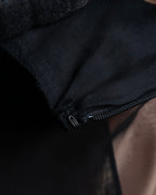 "CELINE" See-through layered design shirt & skirt set up