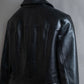 "BURBERRY" 100% cow leather Military pocket details short length jacket