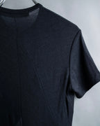 “JUNYA WATANABE” narrow waist  lame designed hem long dress