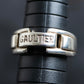 "JEAN PAUL GAULTIER" Logo engraved silver 925 ring