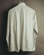 -SPECIAL- "Dior" 00's-10's Fine pinstripe concealed placket dress shirt