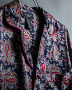 "Christian Dior" 100% silk paisley pajama set