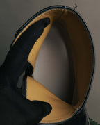 "MM6 Maison Margiela" 2010's Glossy leather side zip ankle boots