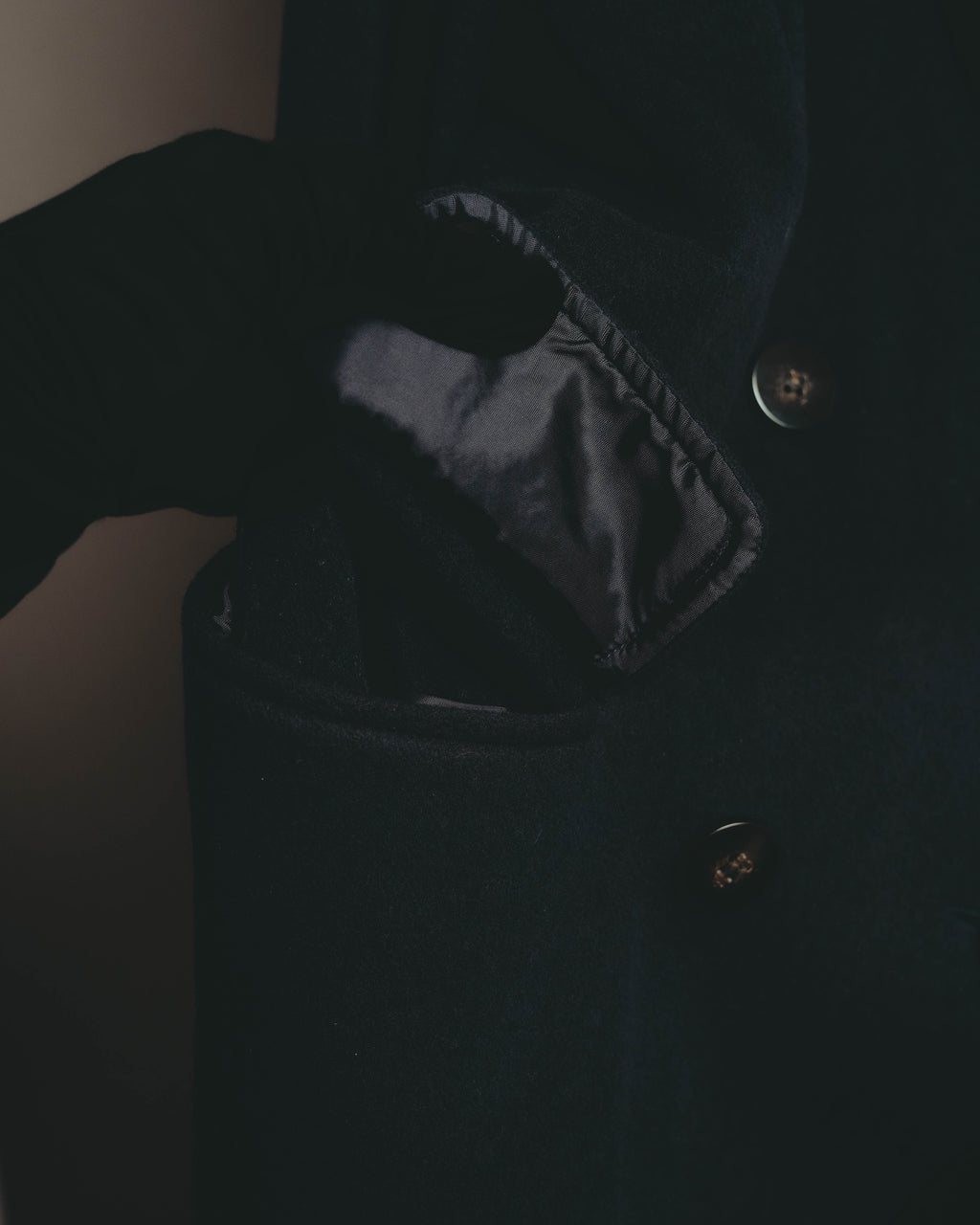 "Burberrys" 80's Classic double breasted wool cashmere maxi coat
