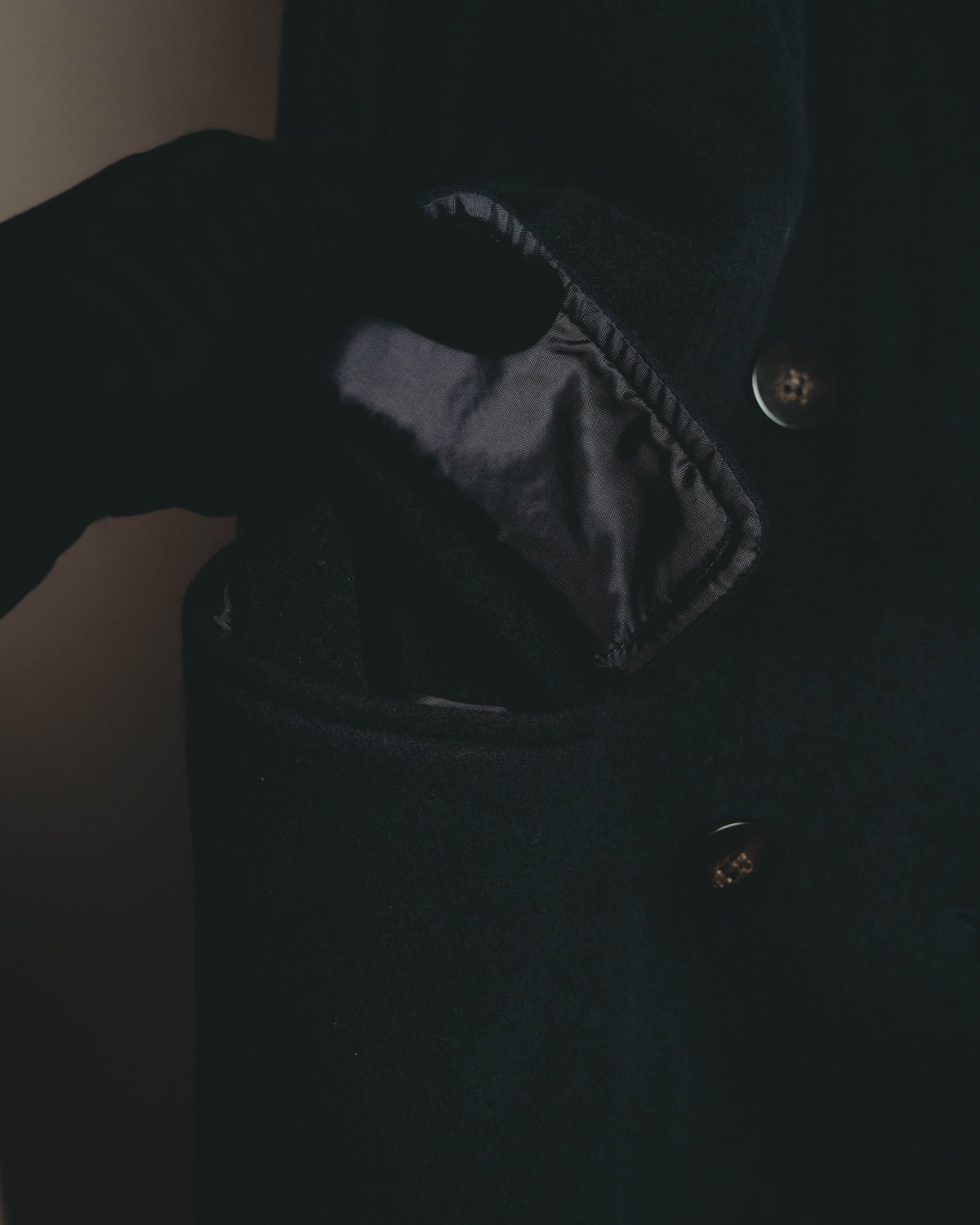 "Burberrys" 80's Classic double breasted wool cashmere maxi coat