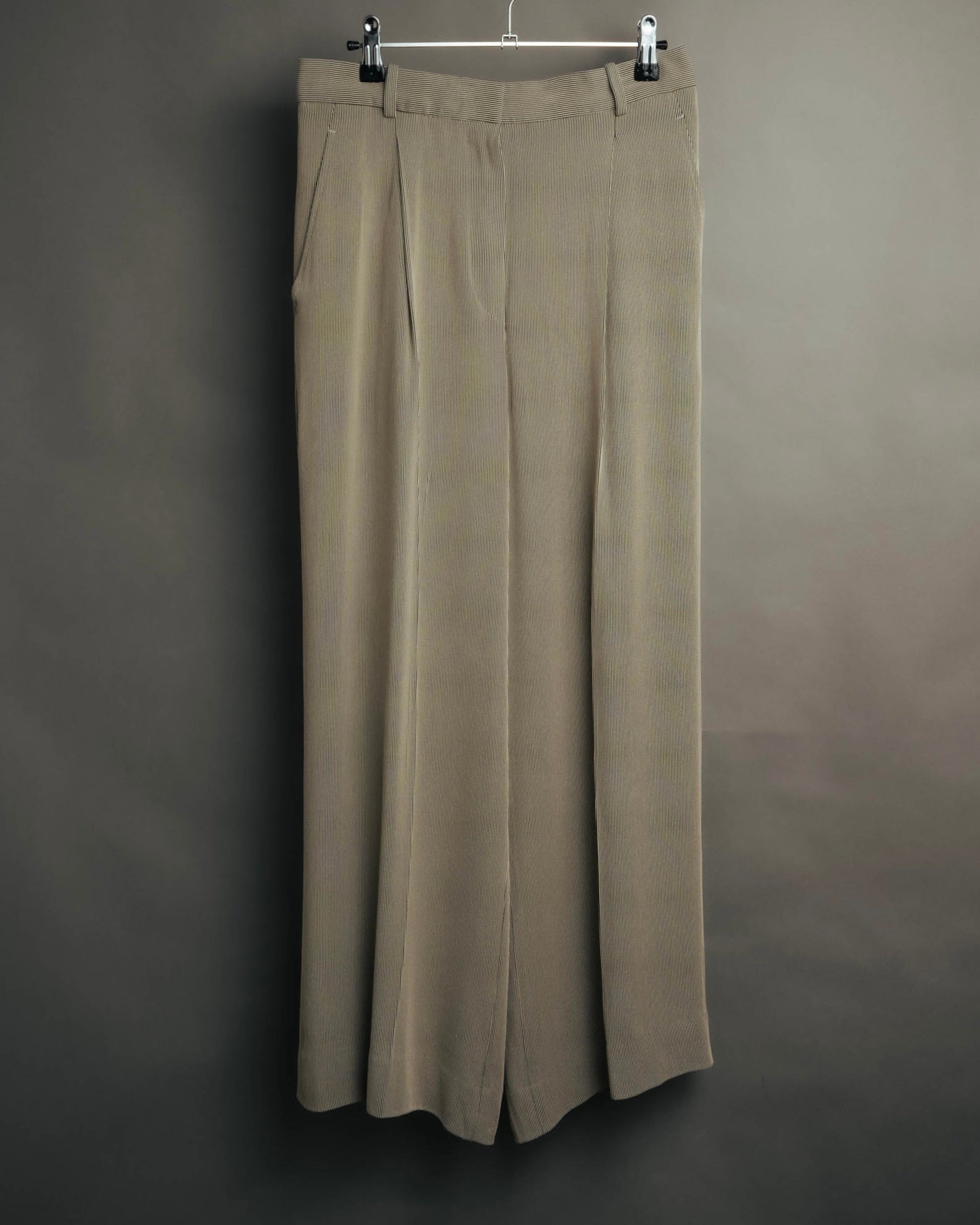 -SPECIAL- “HERMÈS“ Late 90’s-2010’s Fluid striped wide trousers