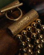 -SPECIAL- “Christian Dior” 70’s-80’s Five strand gold ball chain bracelet