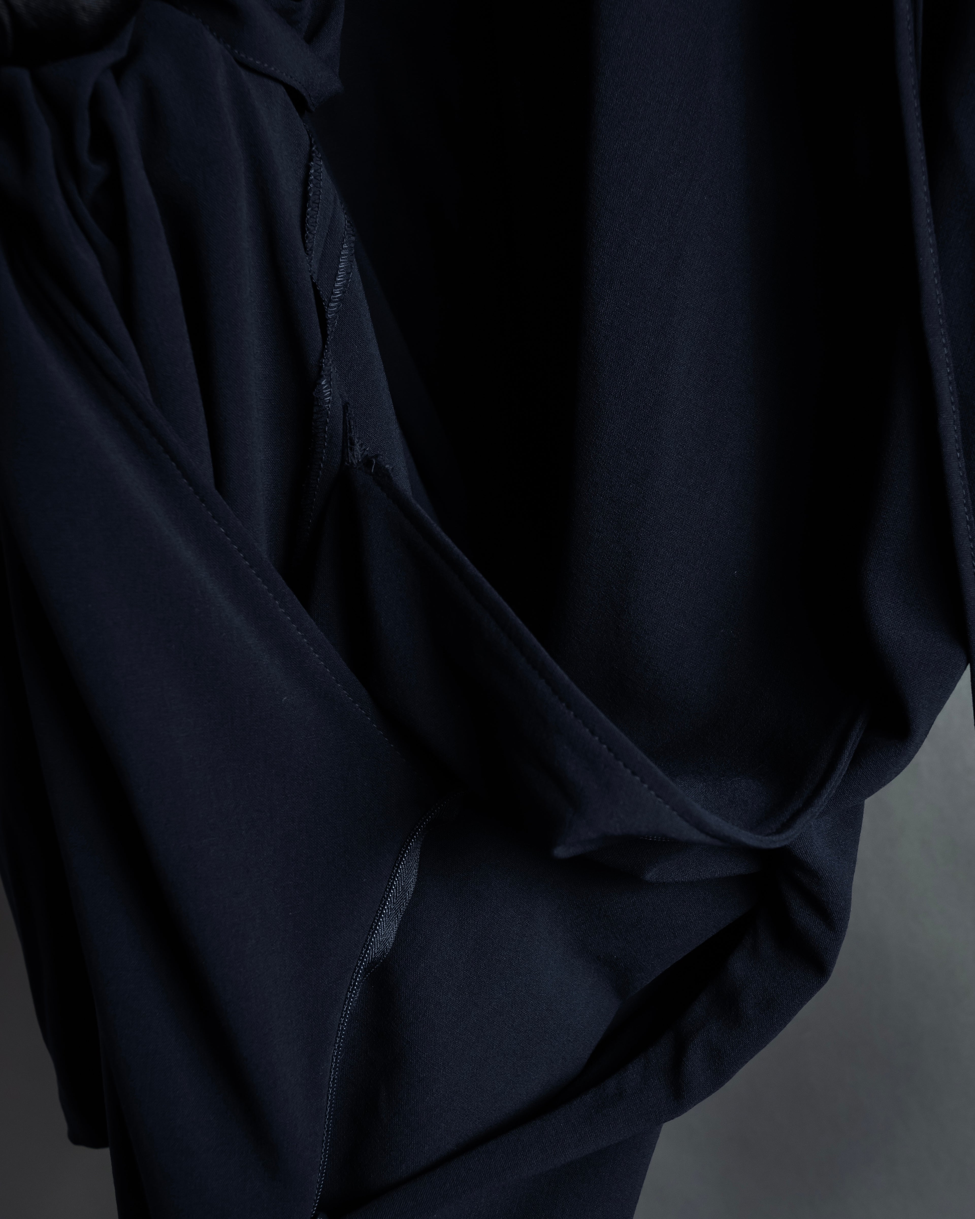 "Max Mara" Draping design hooded coat