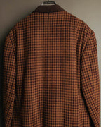 “Christian Dior Monsieur” 80’s-90’s houndstooth wool tailored jacket
