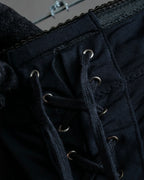 "JEAN PAUL GAULTIER MAILLE FEMME" Sheer shirring design design half pants