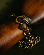 “Yves Saint Laurent” 80’s-90’s Two tone chain bracelet